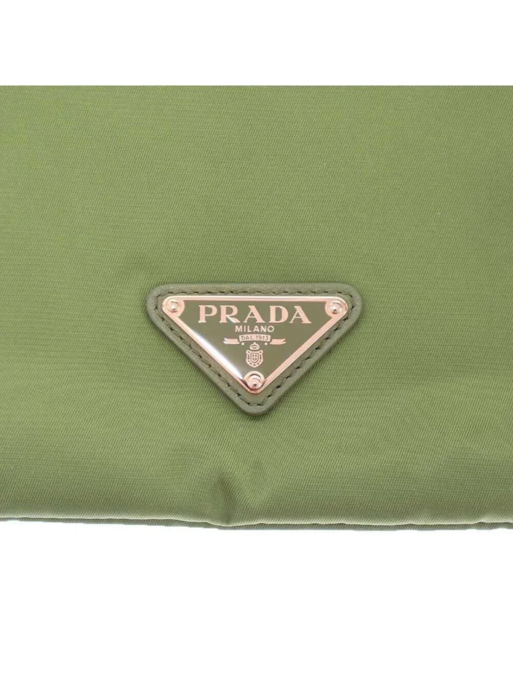 Prada Wish Re-Nylon Pouch Ivy Green 42